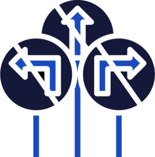 road safety rules icon