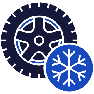Winter tires icon