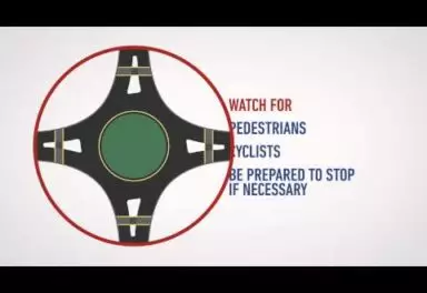 Illustration of a roundabout